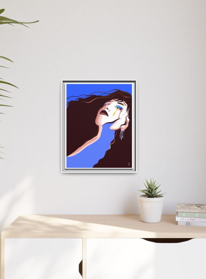 Trance Canvas, Framed