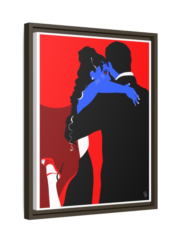 Core Connection Canvas, Framed