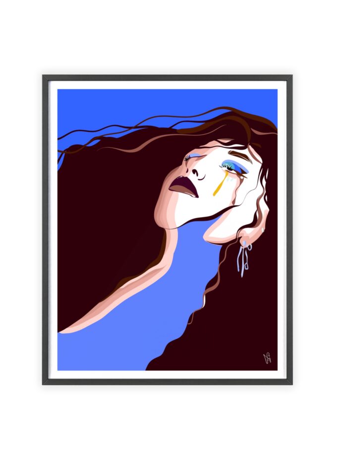 Trance Poster, Framed