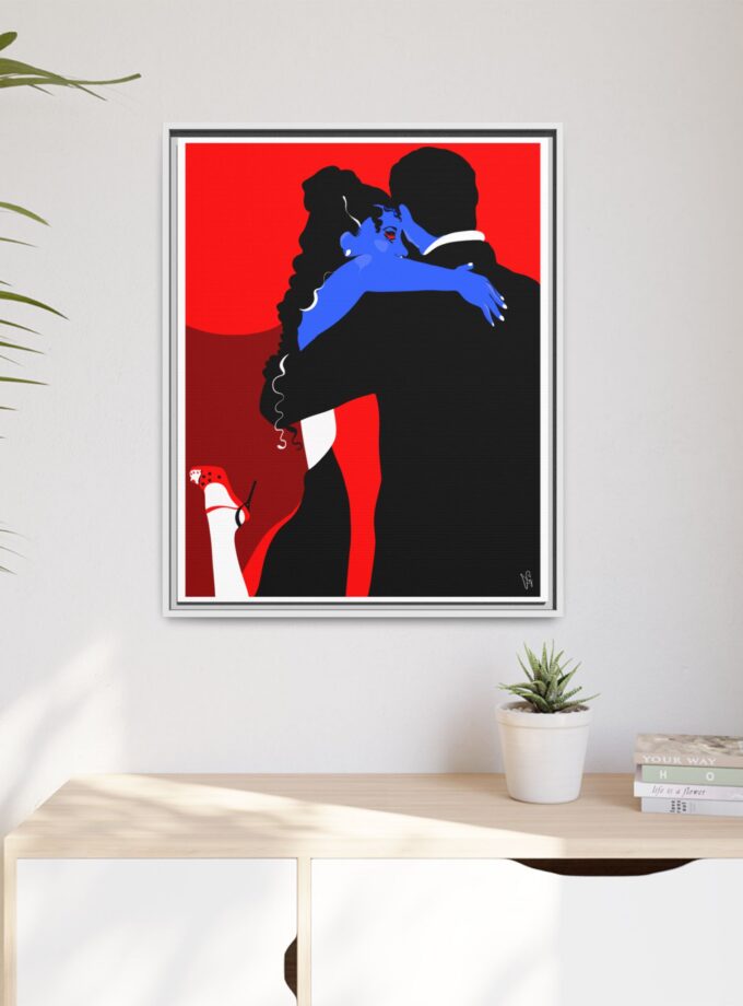 Core Connection Canvas, Framed