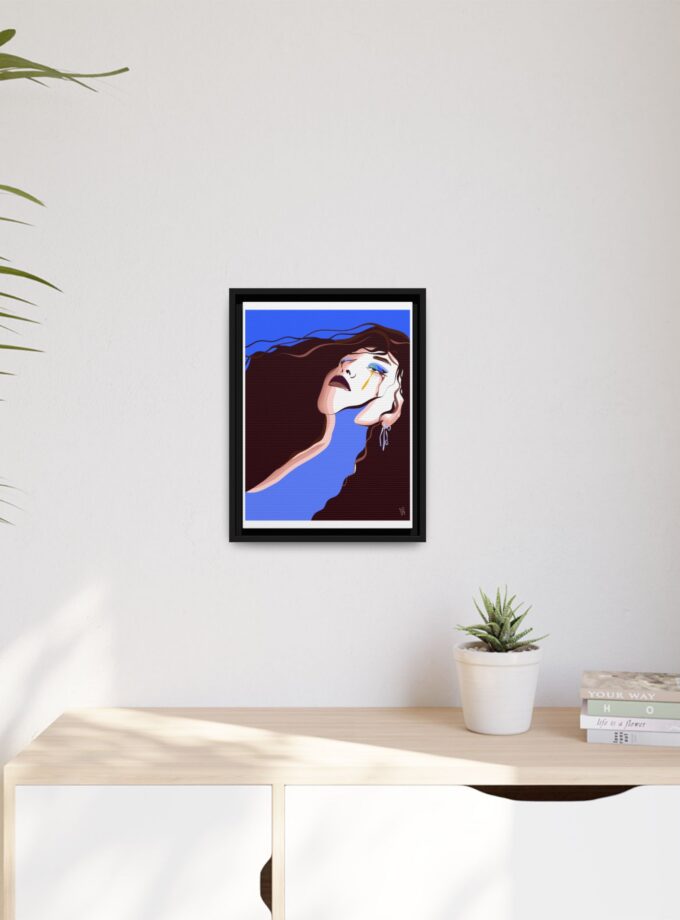 Trance Canvas, Framed