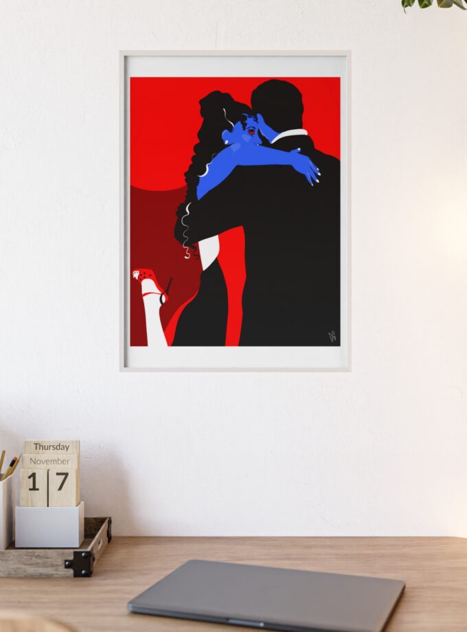 Core Connection Poster, Framed