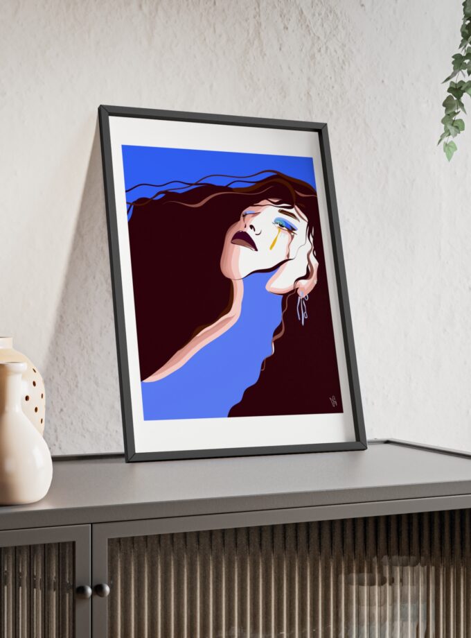 Trance Poster, Framed