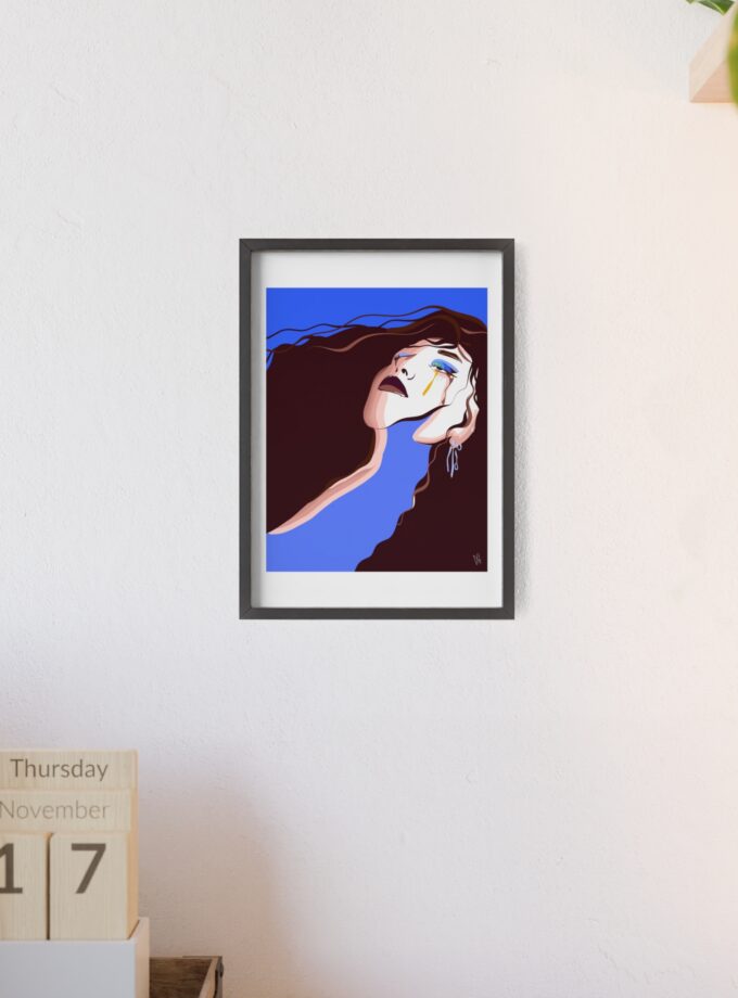 Trance Poster, Framed