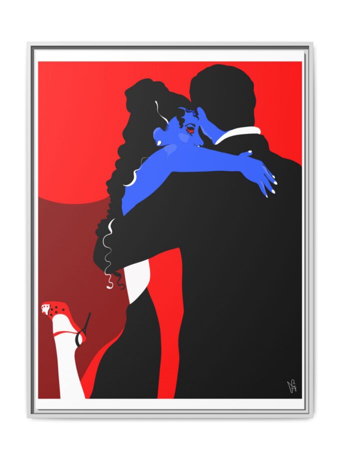 Core Connection Canvas, Framed