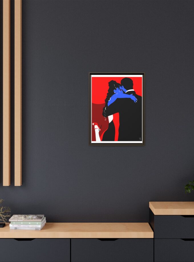 Core Connection Canvas, Framed