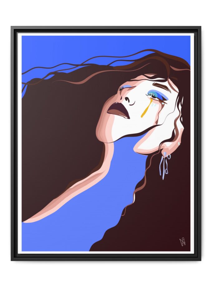 Trance Canvas, Framed