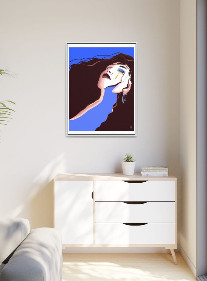 Trance Canvas, Framed