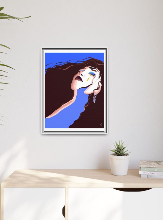 Trance Canvas, Framed