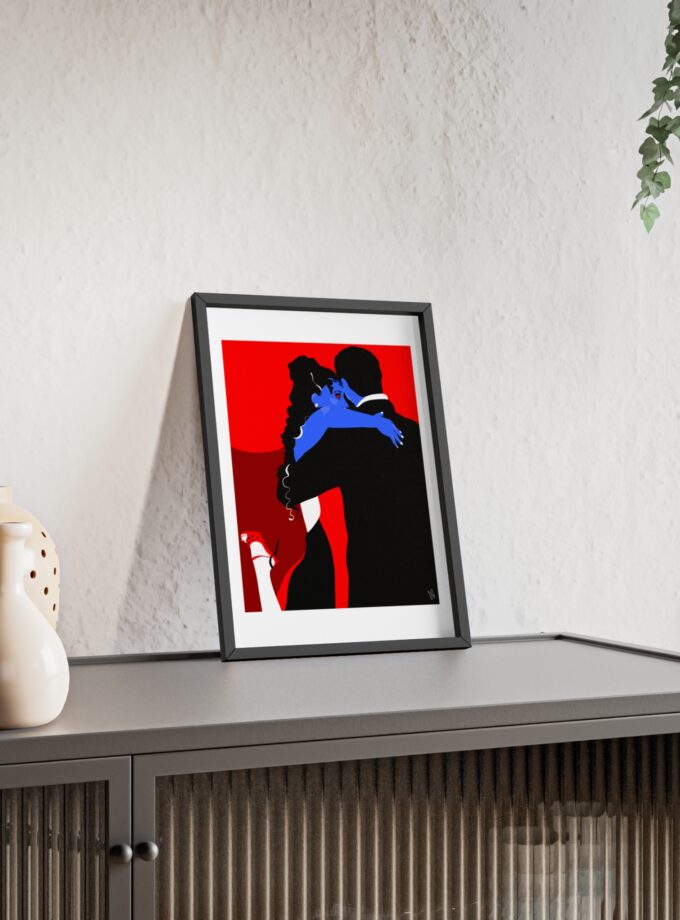 Core Connection Poster, Framed