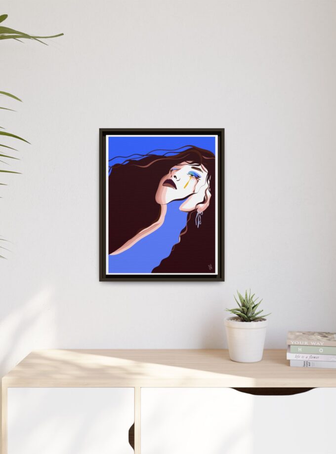 Trance Canvas, Framed