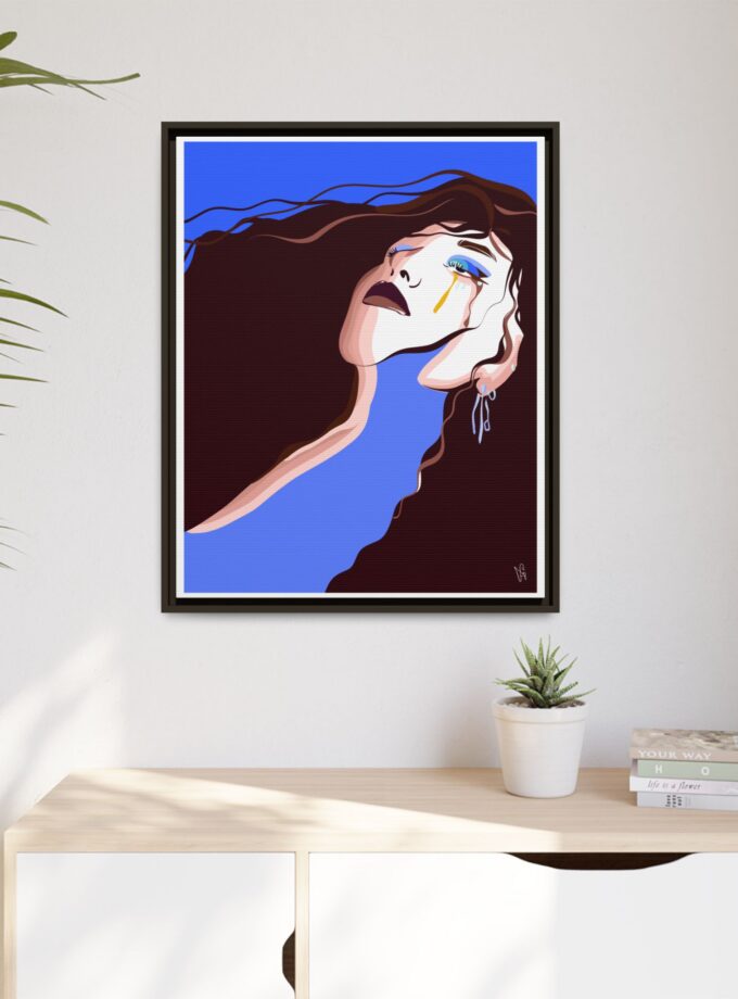 Trance Canvas, Framed