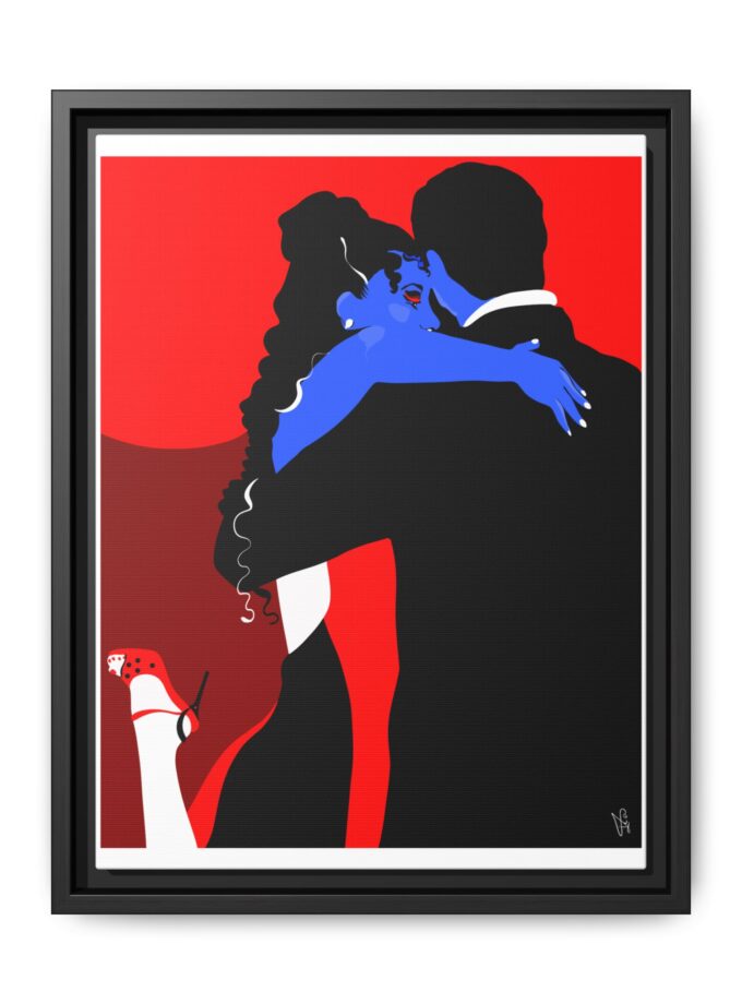 Core Connection Canvas, Framed