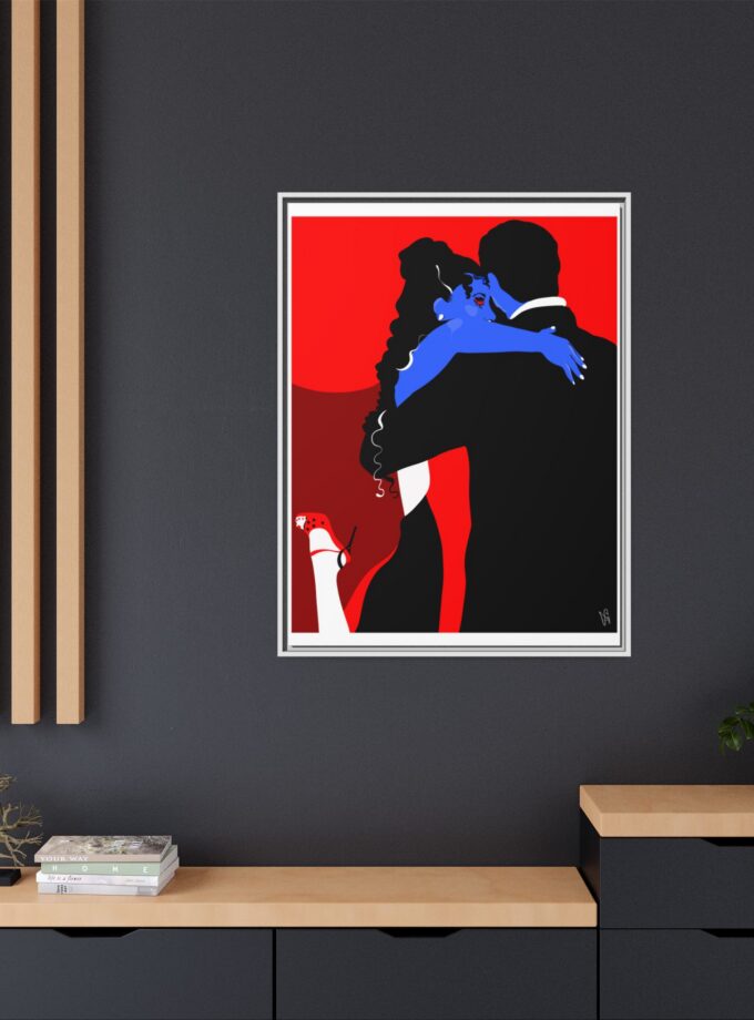 Core Connection Canvas, Framed