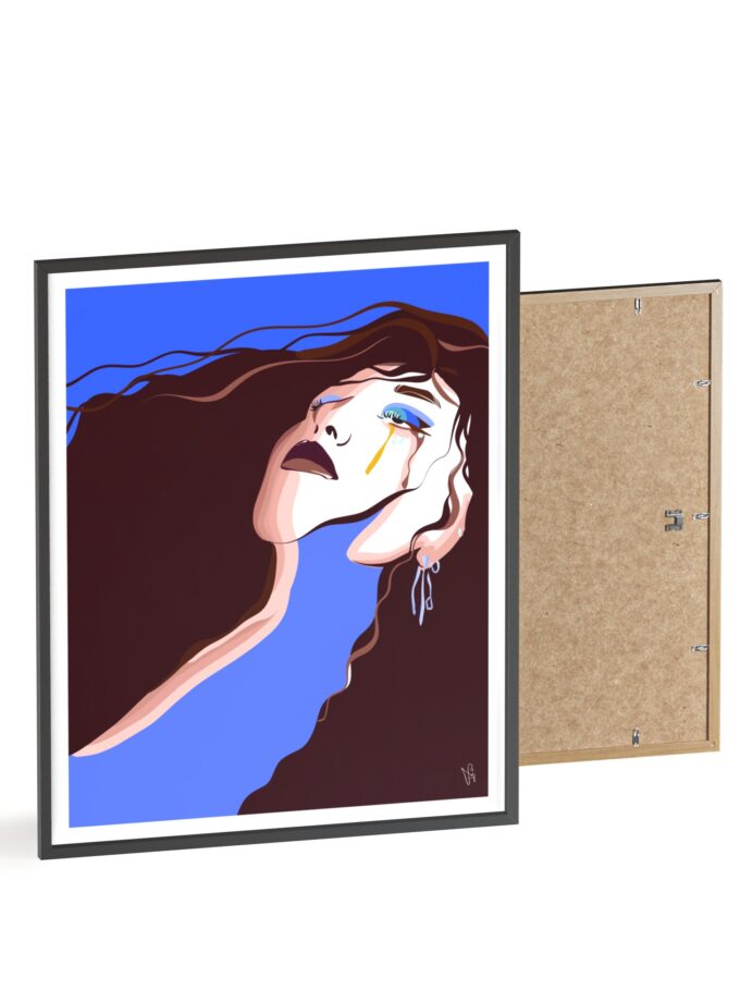 Trance Poster, Framed