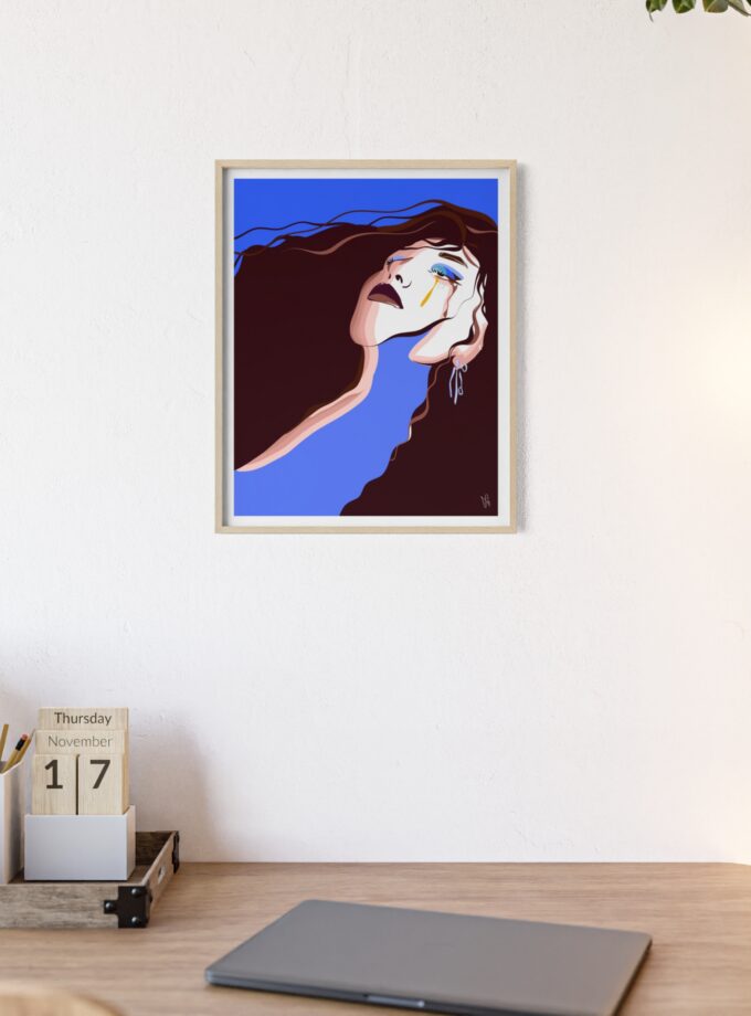 Trance Poster, Framed