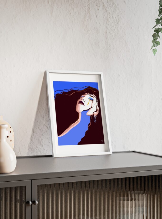 Trance Poster, Framed