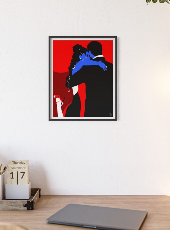 Core Connection Poster, Framed