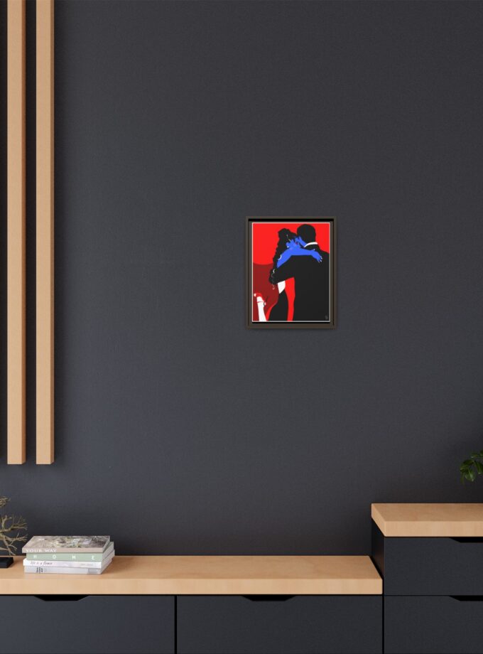 Core Connection Canvas, Framed