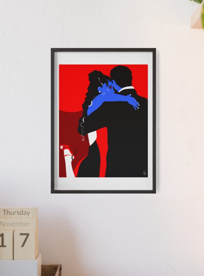 Core Connection Poster, Framed