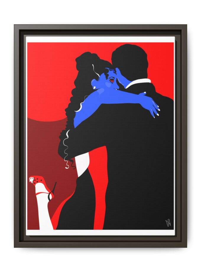 Core Connection Canvas, Framed