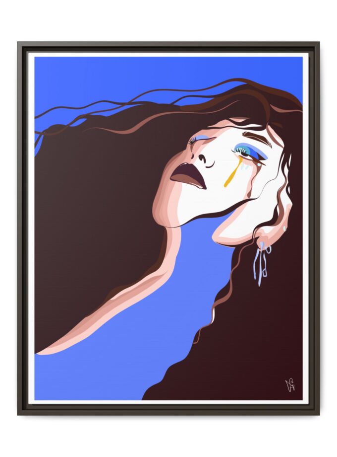 Trance Canvas, Framed