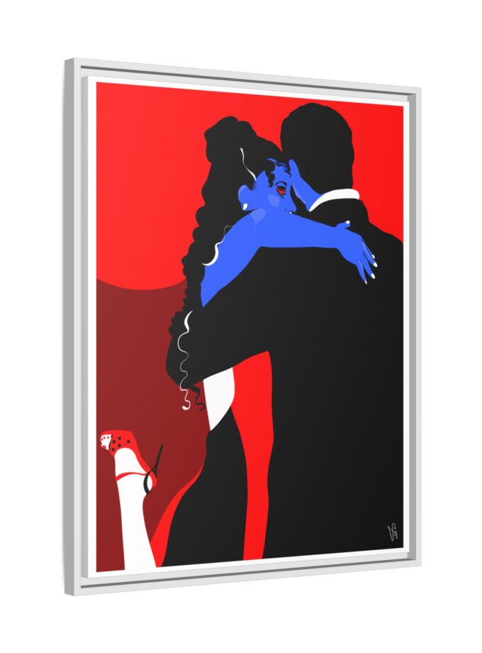 Core Connection Canvas, Framed