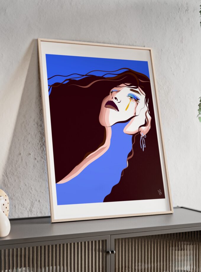 Trance Poster, Framed