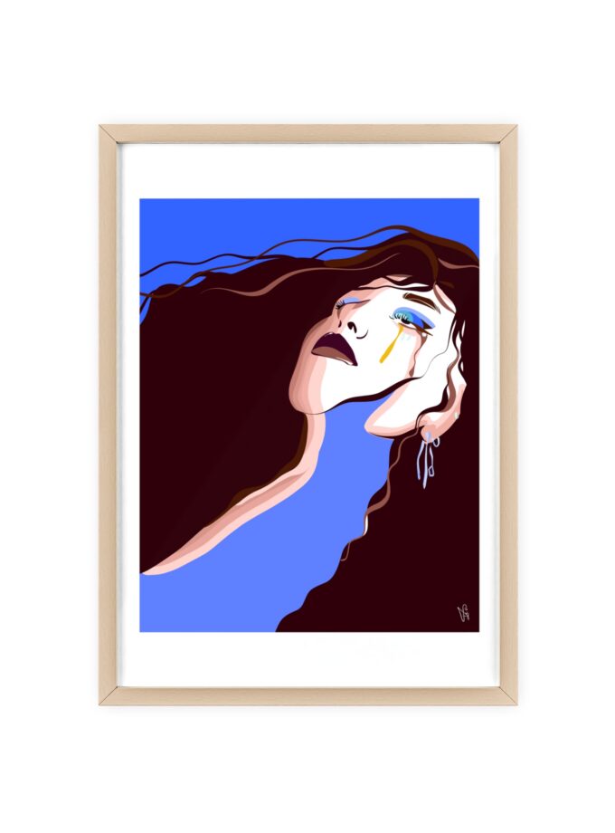 Trance Poster, Framed