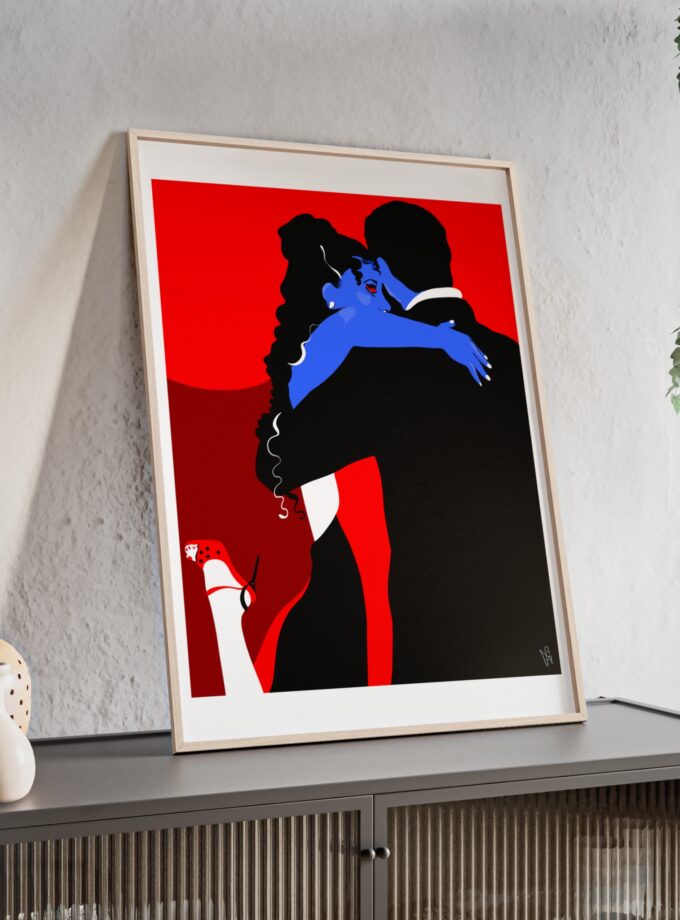 Core Connection Poster, Framed