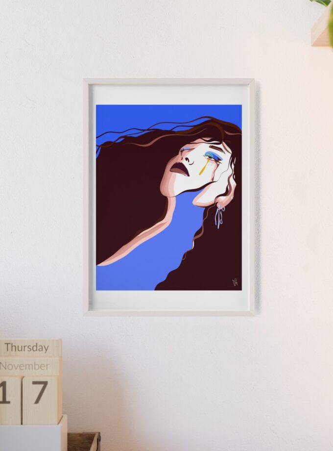 Trance Poster, Framed