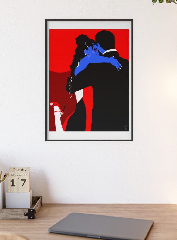 Core Connection Poster, Framed