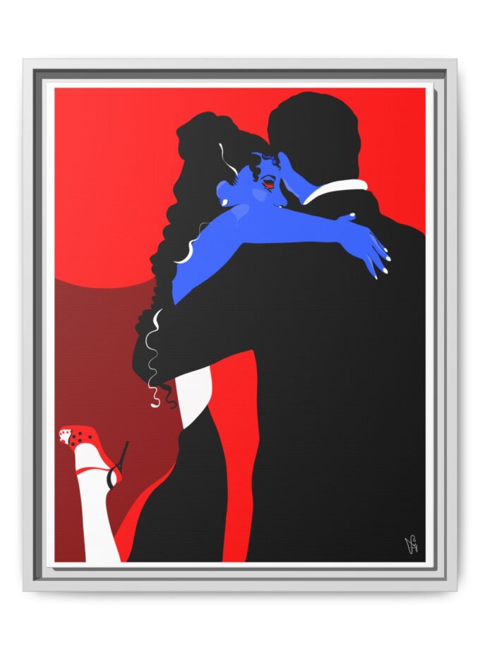 Core Connection Canvas, Framed