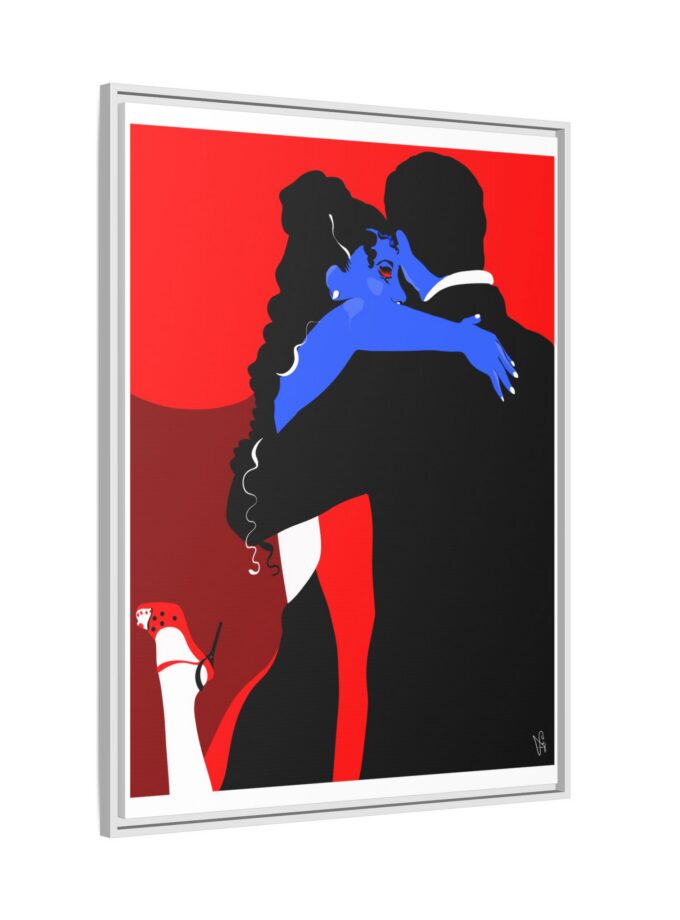 Core Connection Canvas, Framed