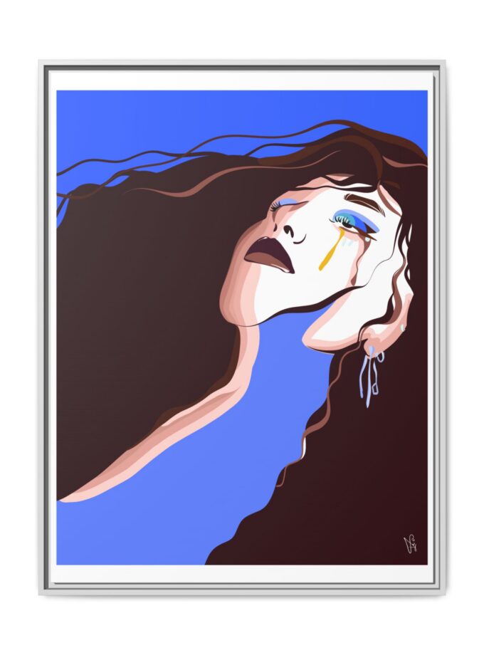 Trance Canvas, Framed