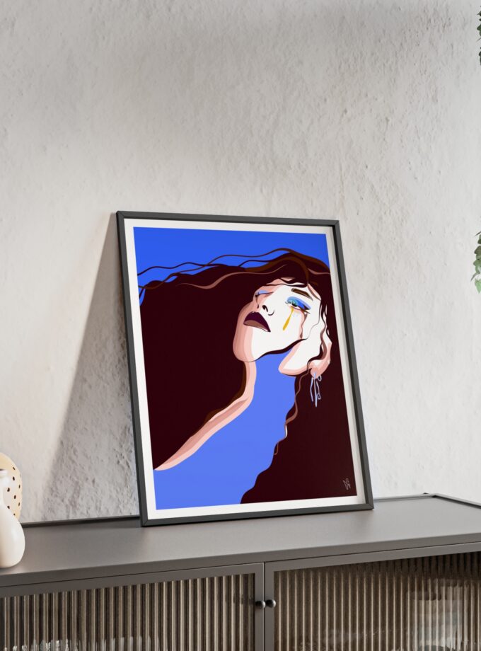 Trance Poster, Framed