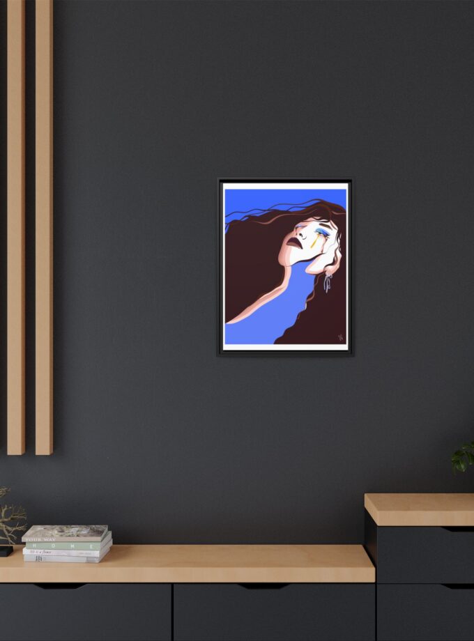 Trance Canvas, Framed