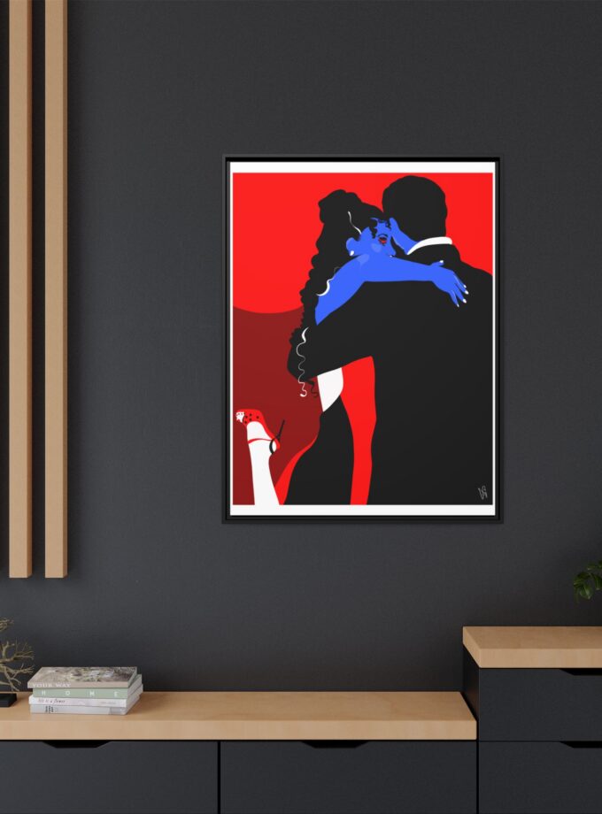 Core Connection Canvas, Framed