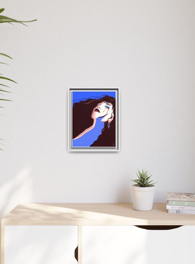 Trance Canvas, Framed