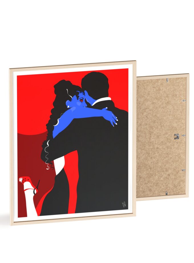 Core Connection Poster, Framed