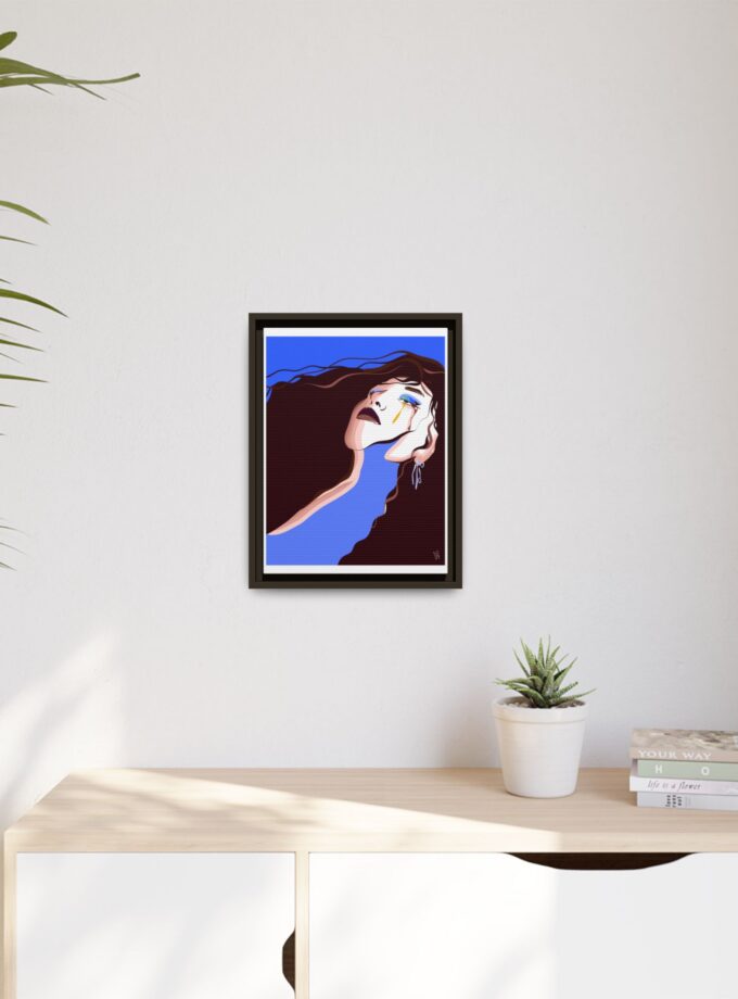 Trance Canvas, Framed