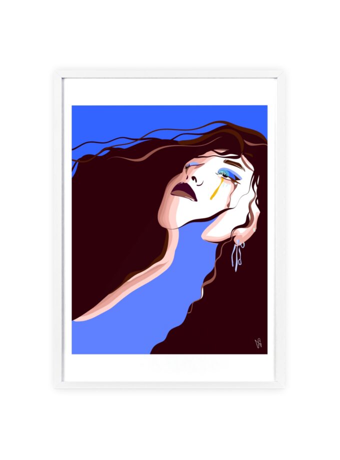 Trance Poster, Framed