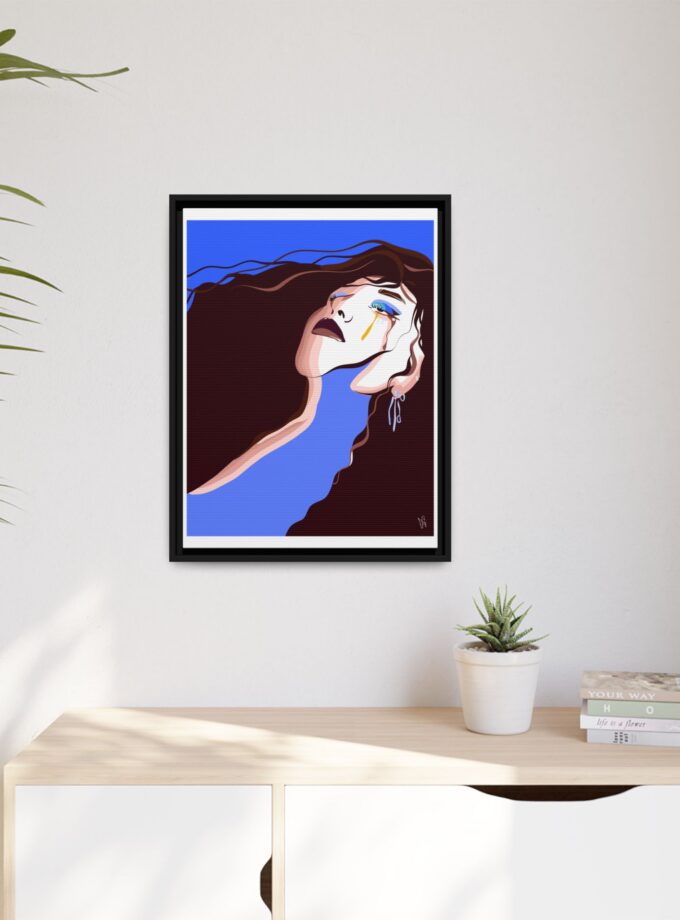 Trance Canvas, Framed