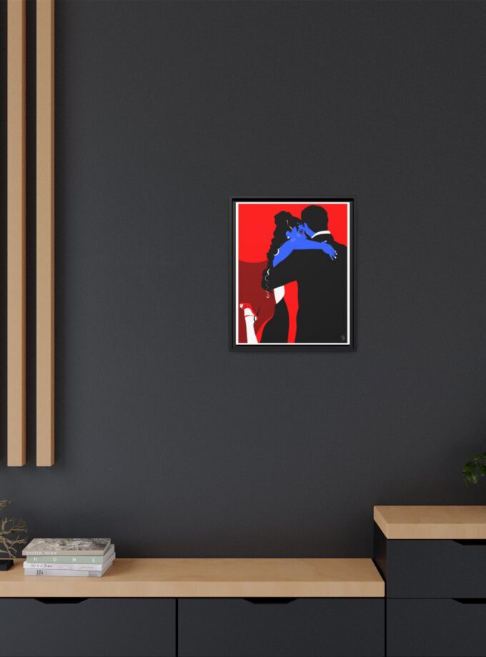 Core Connection Canvas, Framed