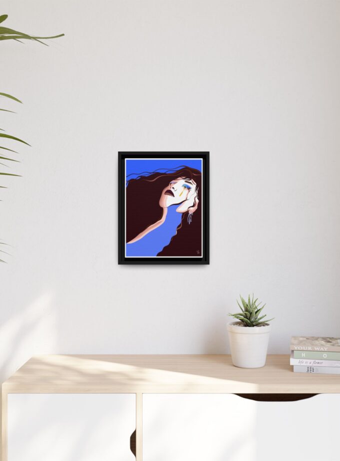 Trance Canvas, Framed