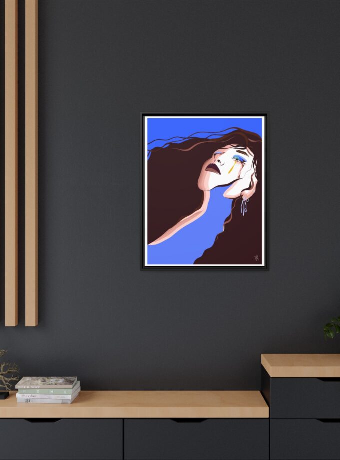 Trance Canvas, Framed