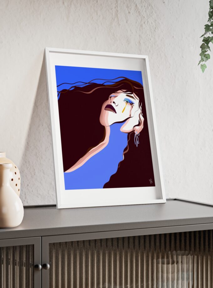 Trance Poster, Framed