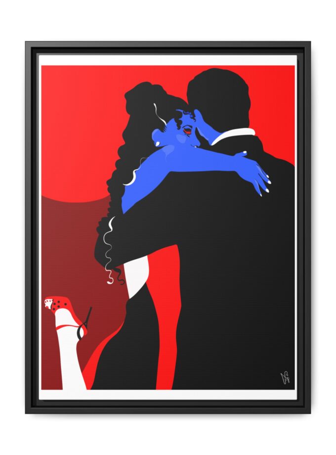 Core Connection Canvas, Framed