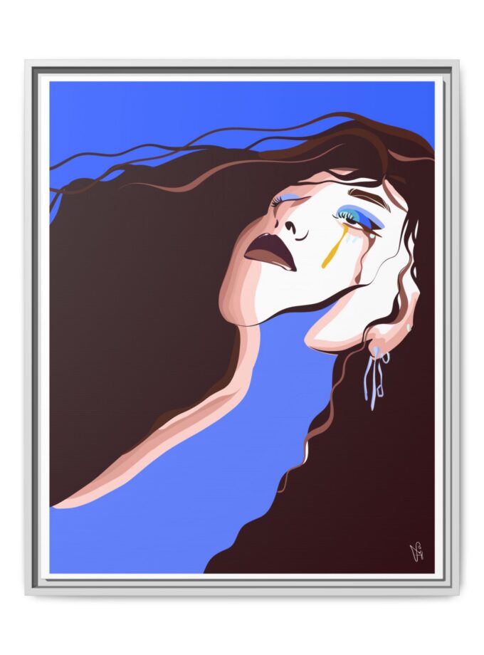 Trance Canvas, Framed