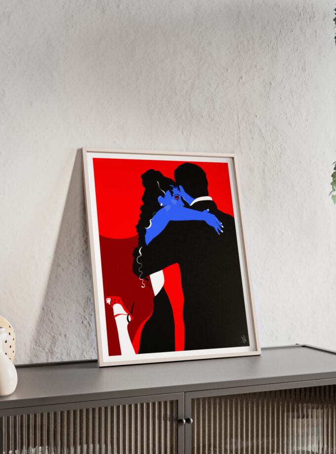 Core Connection Poster, Framed